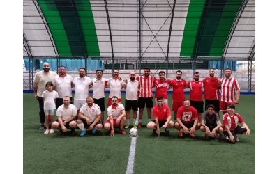 Halı Sahada Galibiyet Beyaz Takımın