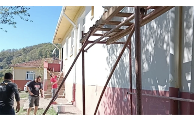 1965 Samsunspor Derneği’nden köy okullarına destek