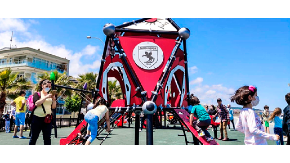 "Samsunspor Temalı" Çocuk Parkı Projesi